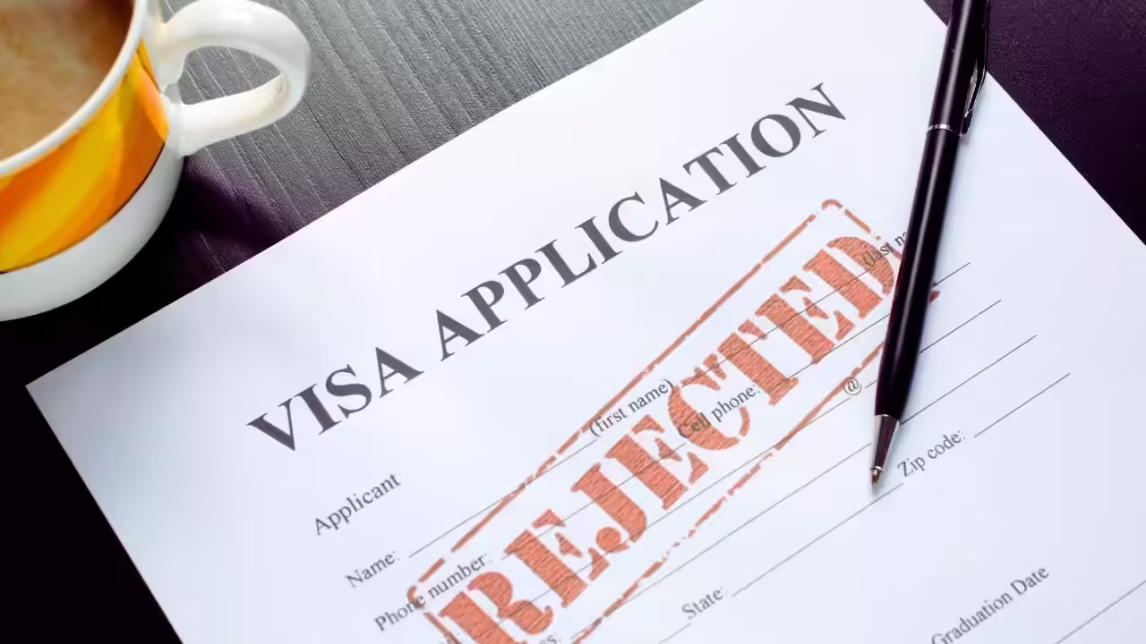 Indian e-Visa Rejected